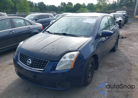 2007 Nissan Sentra 2.0/2.0S/2.0Sl z USA, uszkodzony, nr VIN 3N1AB61E97L714656